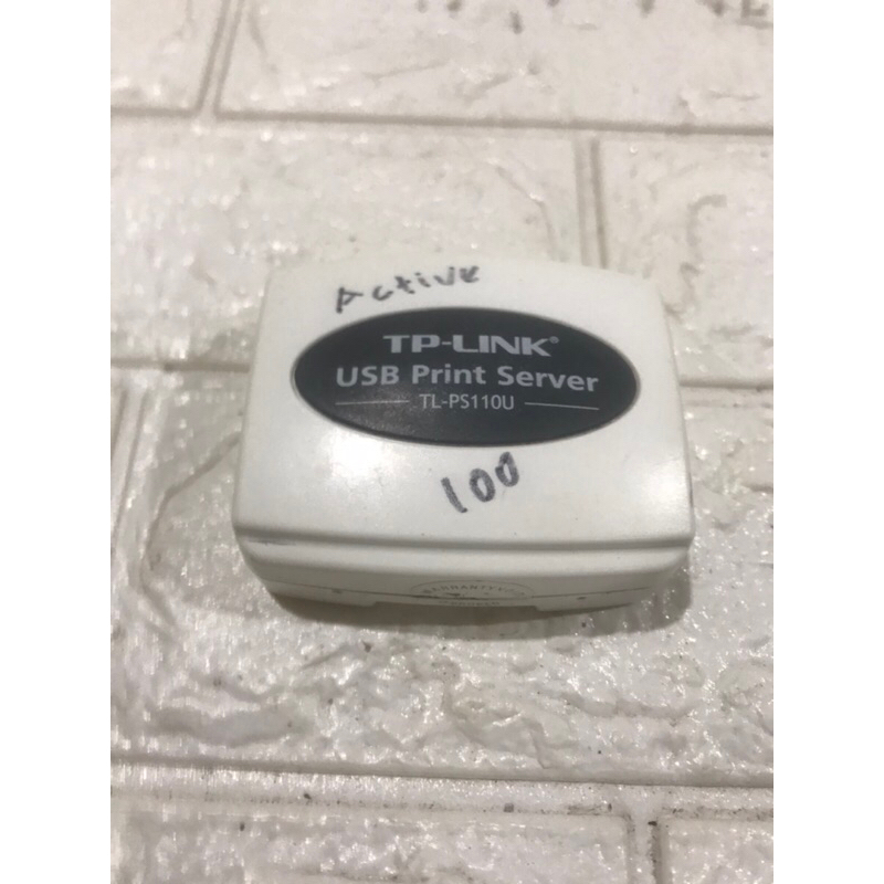 tp Link USB print server normal unit saja