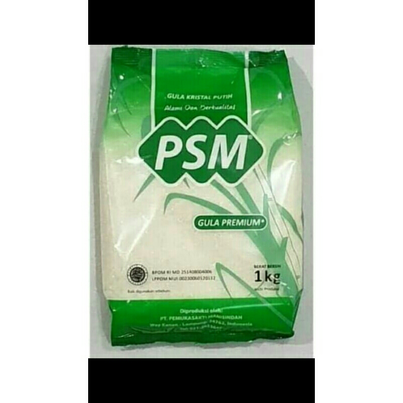 

Gula Pasir Merk PSM 1 KG