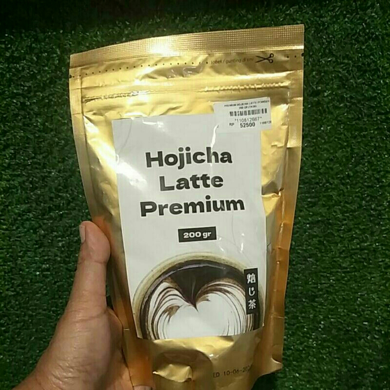 

premium hojicha latte powder