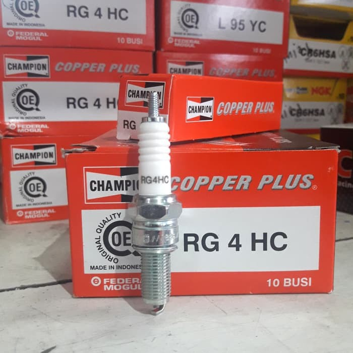 99Sparepart____Busi champion RG4HC busi kharisma busi Supra x 125