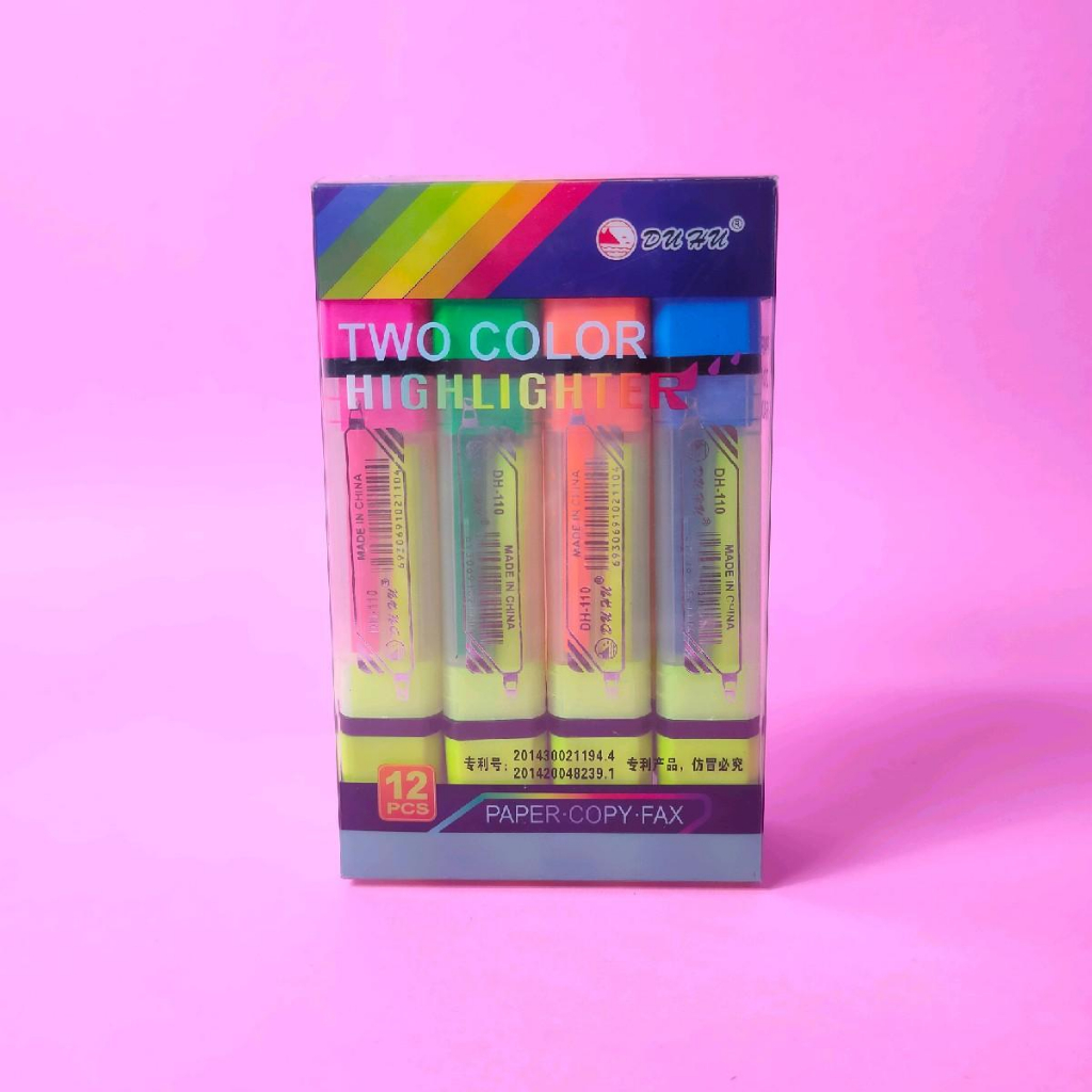 

1PCS Highlighter | Stabilo Dua Warna Eselon