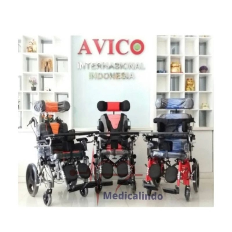 Kursi Roda Cerebral Palsy - Avico Jupiter CP Anak Dewasa