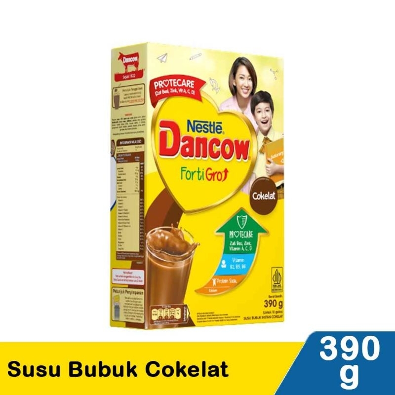 

Dancow Fortigro Susu Bubuk Cokelat 390G