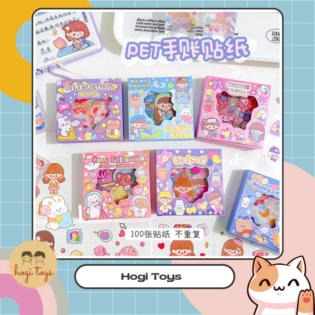 

Stiker 100 Lembar Murah Box Kecil Momojan Daily Life