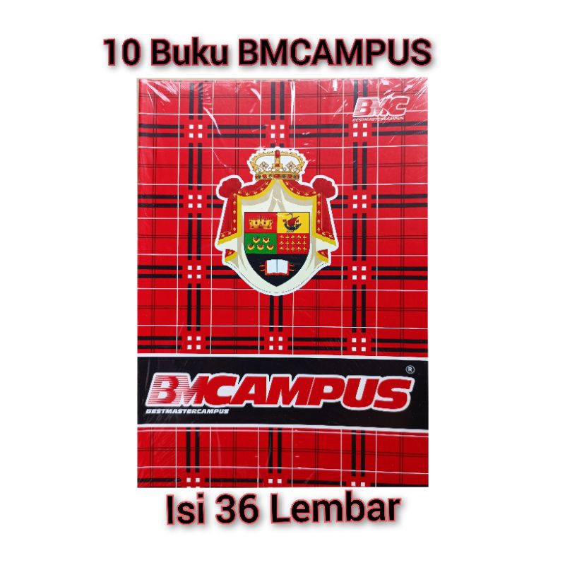

Buku Tulis BMC Campus Isi 36 Lembar 10 buku Panjang Besar