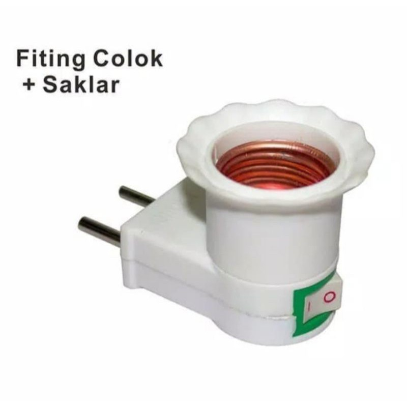 Alat Tes Lampu Bohlam/Lampu Tidur/Fitting Colok Saklar