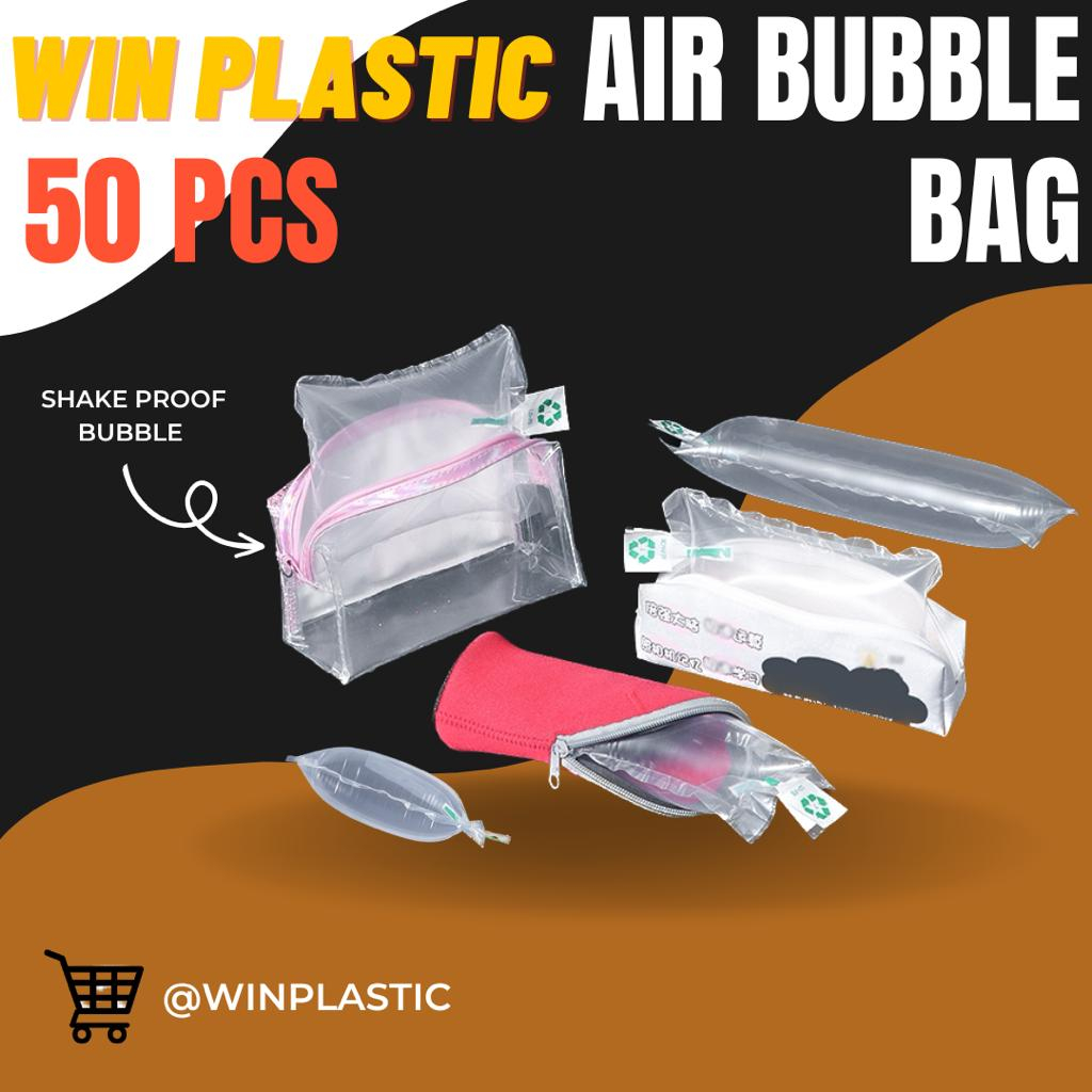 

Inflatable Air Bubble 50 pcs - Kantong Udara - Bubble Air - Plastik Udara Air Bubble Bag Inflatable Buffer Bag Bubble Express Ukuran Kecil-Medium