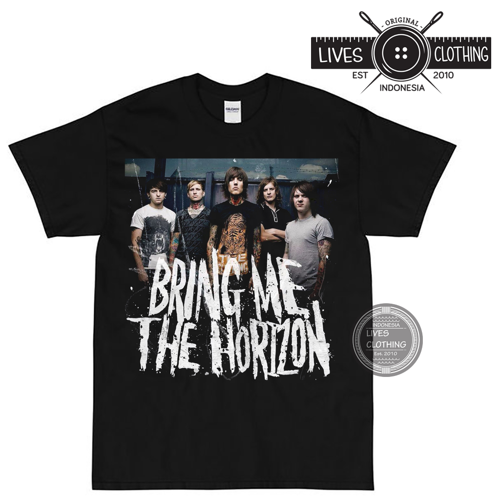 KAOS PREMIUM BRING ME THE HORIZON BMTH SHADOW MOSES DROWN LOST / METAL BAND