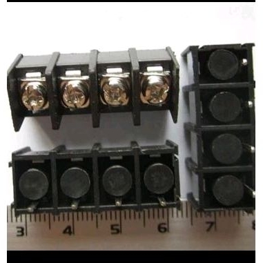 terminal pcb 4 pin bekas 