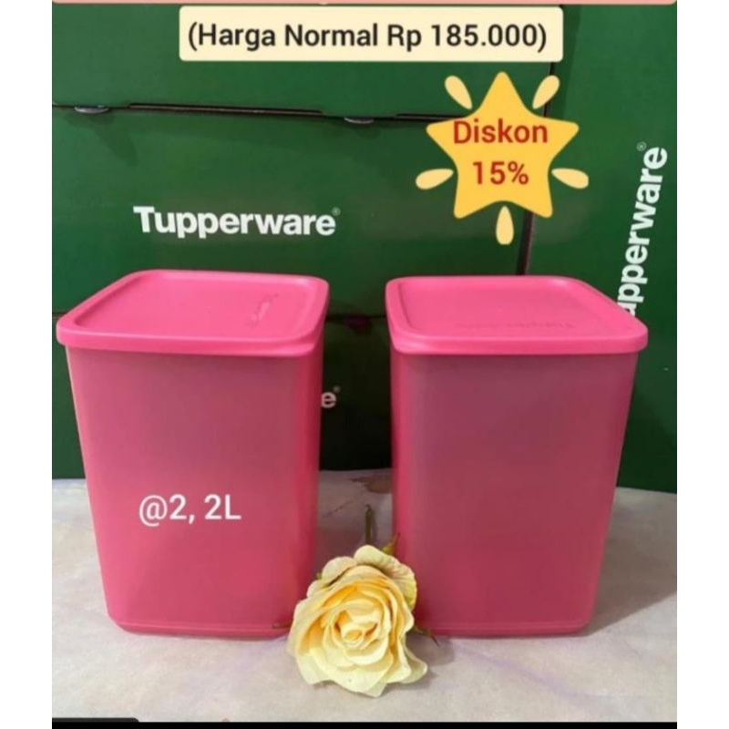 tall summer fresh  Tupperware 2pcs