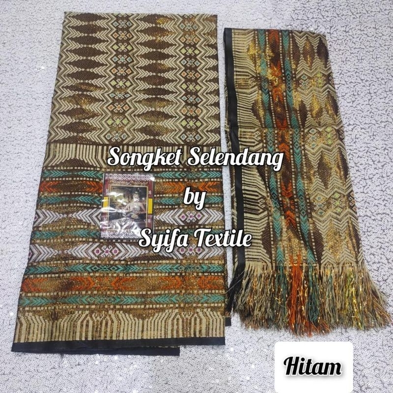 Songket Selendang / Kain Songket dan Selendang Set / Songket Palembang / Songket / Kain Songket / So