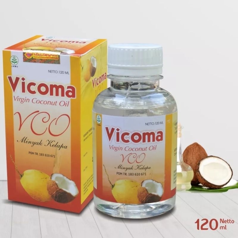 

VCO VICOMA 120ML - VIRGIN COCONUT OIL