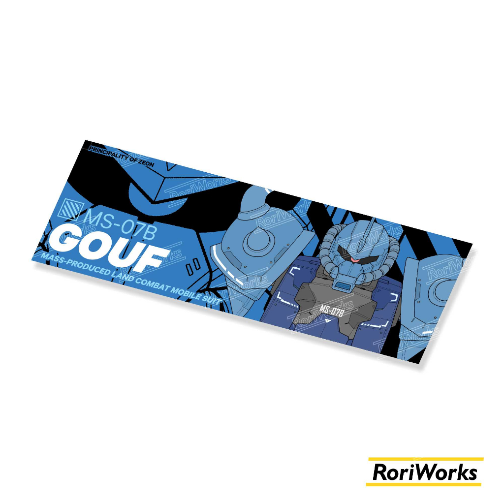 Stiker Slap - Gouf
