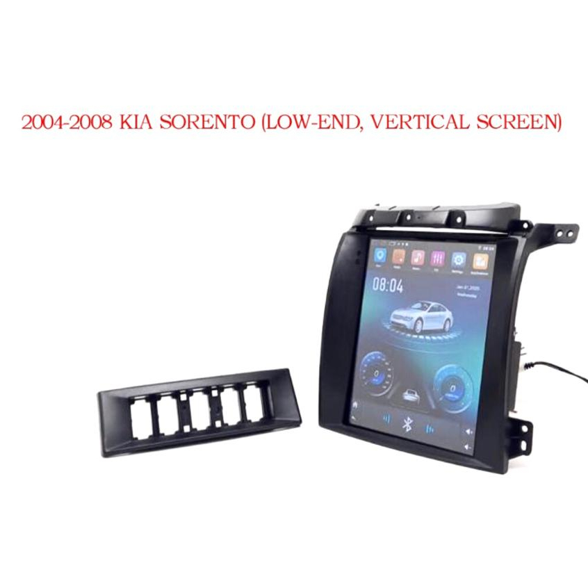 Frame Headunit Android 9.7 inch Vertical Screen KIA SORENTO 2004 - 2008