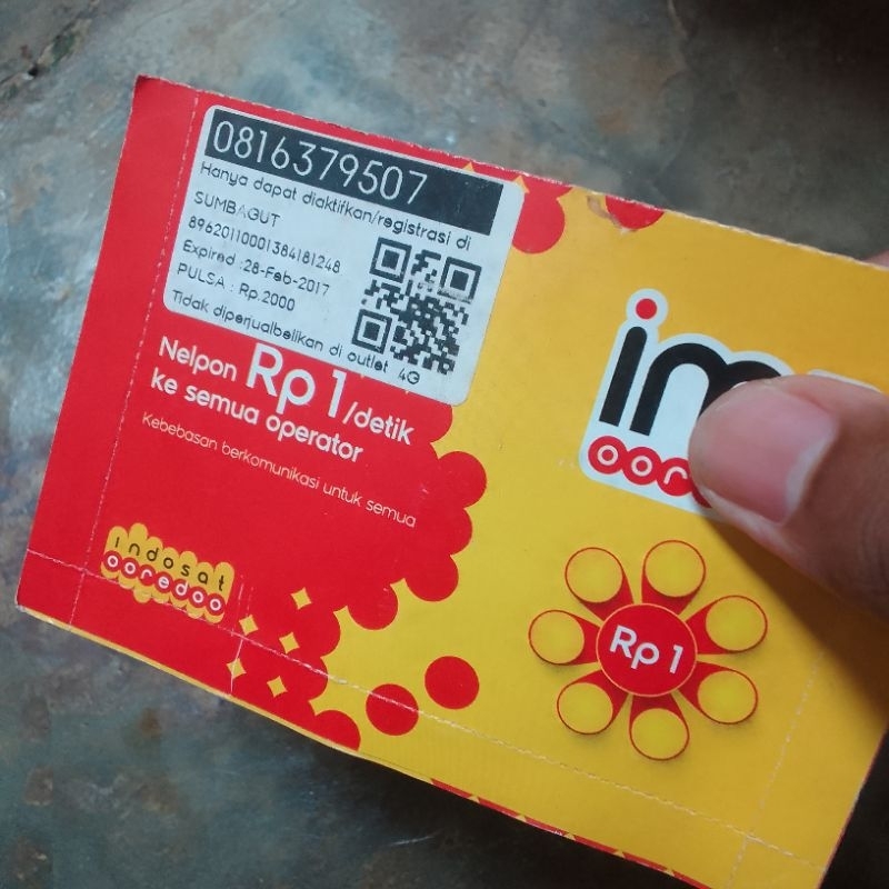 Kartu Perdana Nomor Cantik Im3 10 digit ekor 507 Sheila Gank Sheila On7