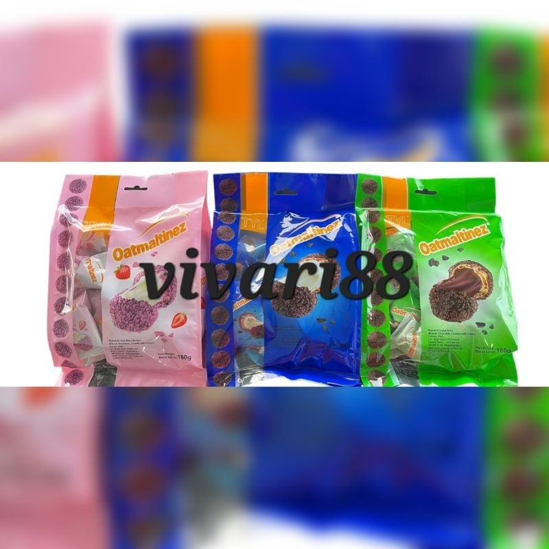 TYL Oatmaltinez Biscuit Ball Chocolate Crumbs With Cream 80g