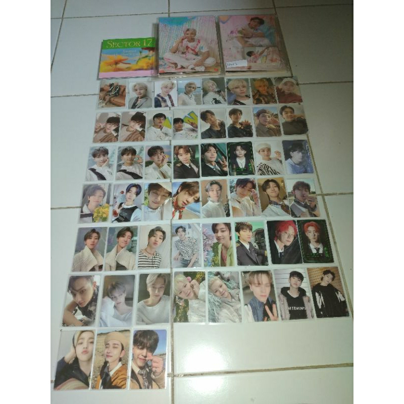 wts take all aab seventeen (mostly jeonghan and minghao) photocards pc ina Wonwoo carver fts joshua 