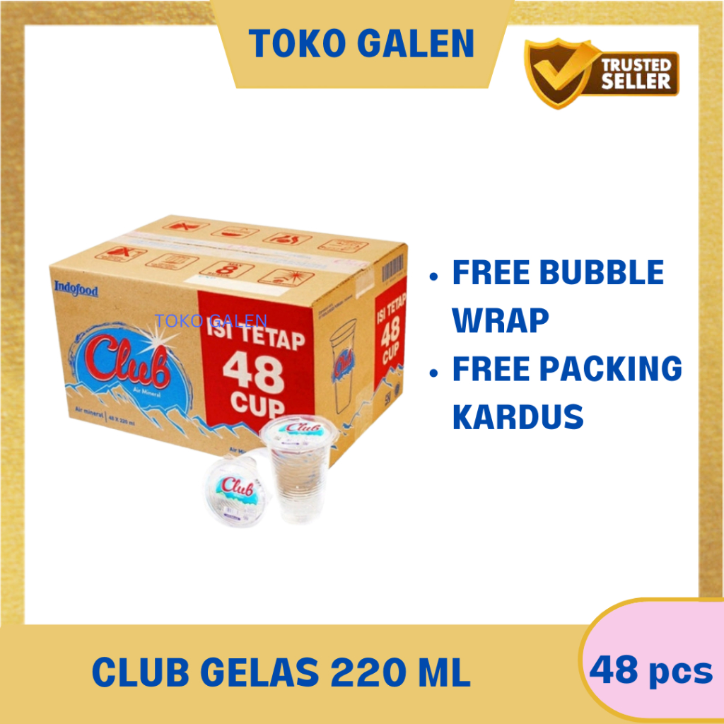 

CLUB GELAS 220 ML (48 PCS)