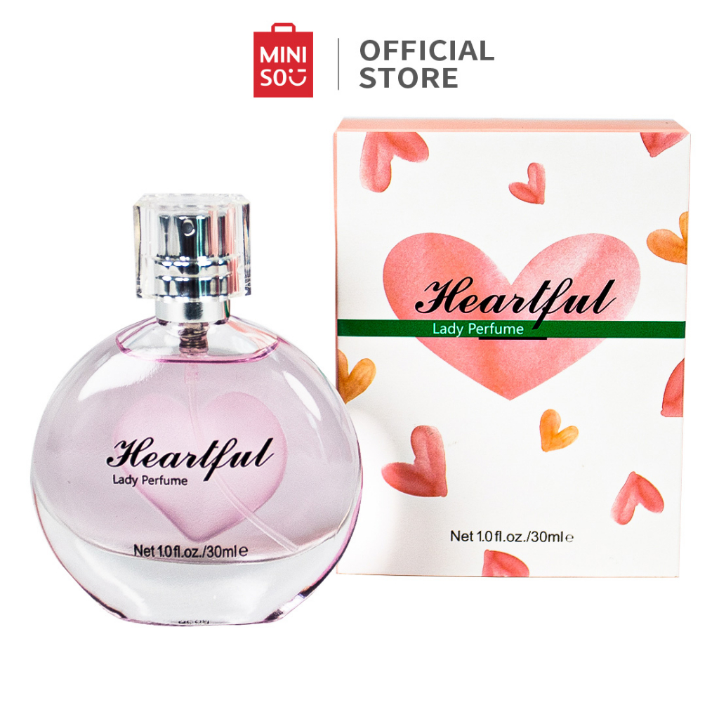 MINISO Parfum Wanita Heartful Lady Perfume EDT 30ml Minyak Wangi Cewek