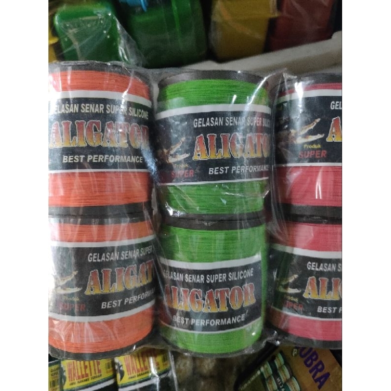benang layangan gelasan super silicone ukuran besar isi 10 pcs