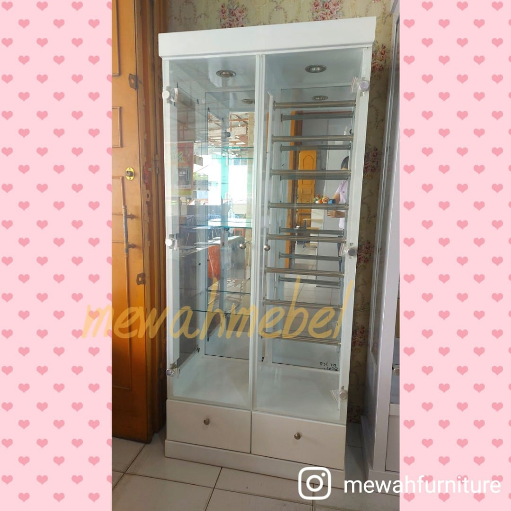 Lemari tas dan Hijab / Lemari tempahan