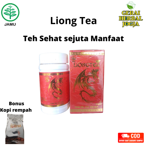 Liong Tea Teh Kesehatan Diabetes, Jantung, Asam Urat Dsb. Teh Sehat Sejuta Manfaat Original