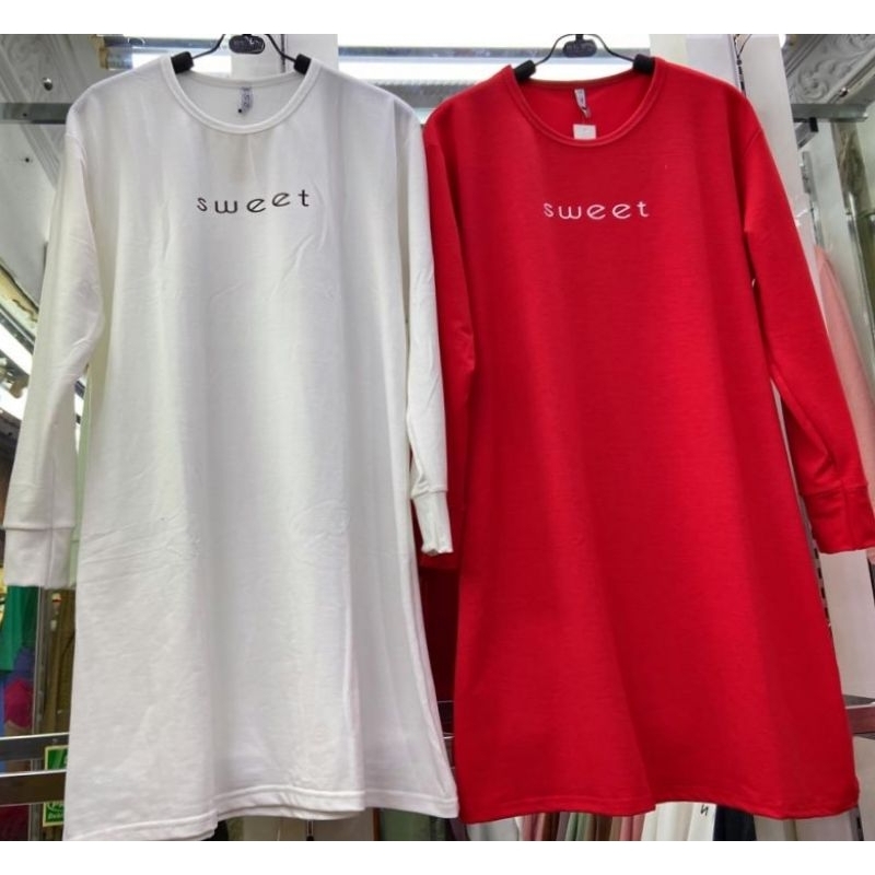 DISKON GILA-GILAAN KAOS TUNIK JUMBO KOREA PREMIUM IMPORT/TUNIK OVERSIZED/BAJU IBU-IBU JUMBO/KAOS PAN