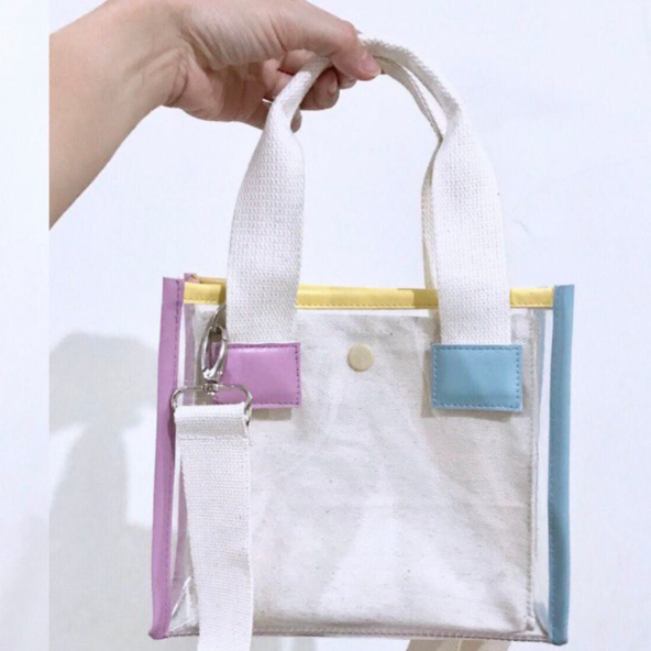 new poloscream - tas kekinian Normal tas mika series ice Promo size normal mika tas Diskon transpara