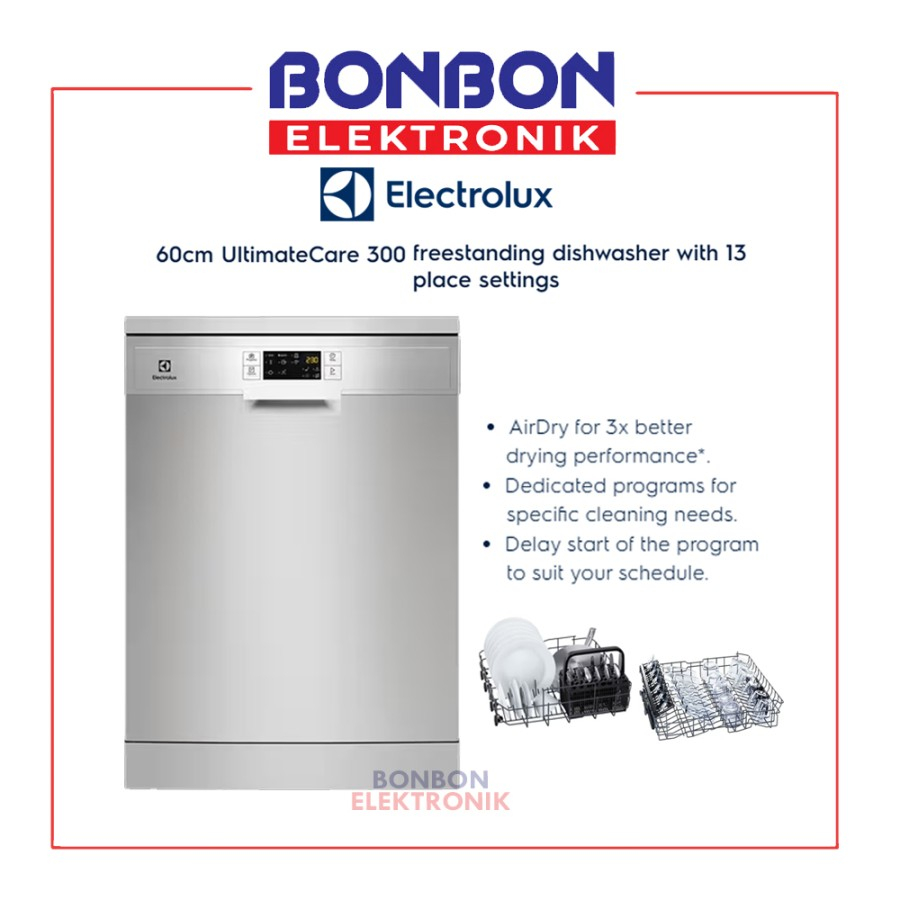 Electrolux Dishwasher ESF5512LOX / Mesin Cuci Piring ESF 5512 LOX