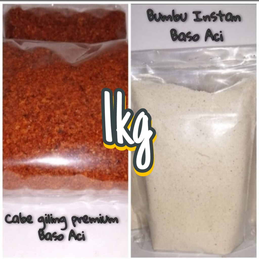 

BUMBU BASO ACI BUMBU CABE 1kg (BACA DESKRIPSI BOX)
