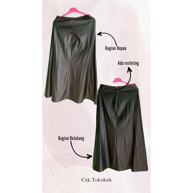 Rok Kulit Hitam (PRELOVED)