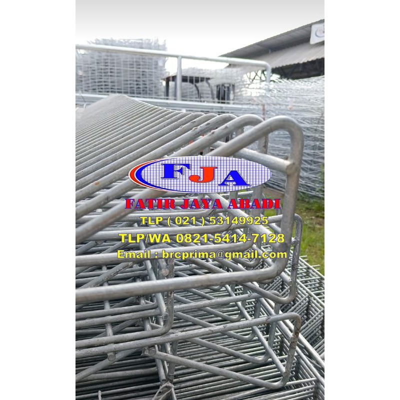 Pagar BRC electro pleating T 190 cm x L 240 cm 7mm