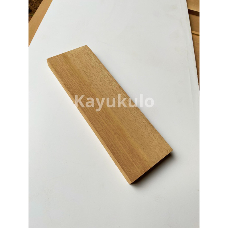 papan kayu meranti | rak dinding | kaki meja 6x4 Panjang 20-140 cm setut ampelas