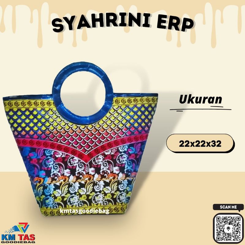 

Goodiebag Tebal syahrini kode ERP BOX 22X22 isi 12pcs