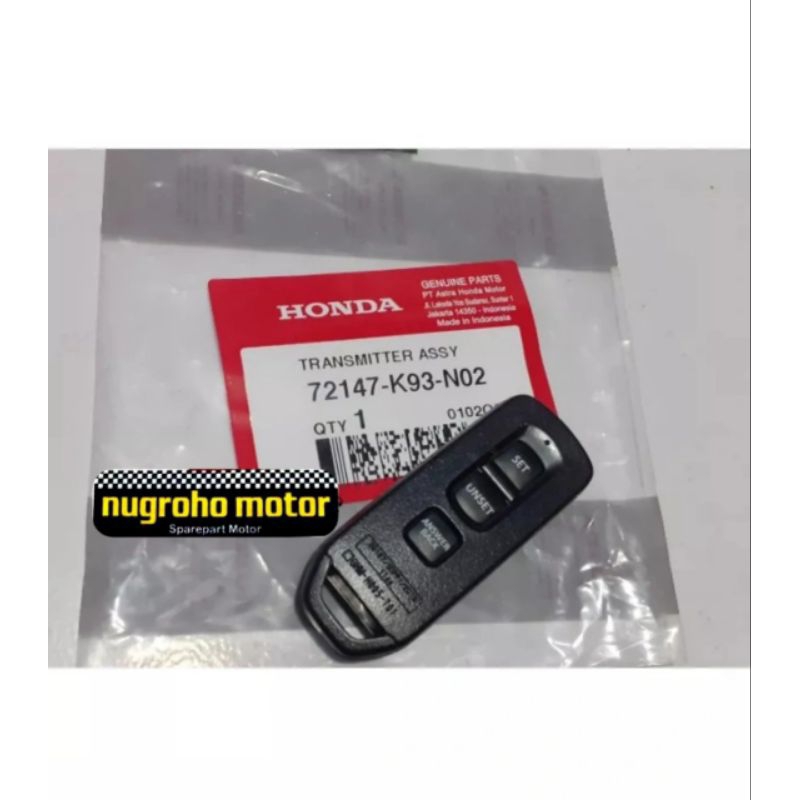 REMOT SCOOPY 2017 SAMPAI 2020 ORI HONDA 72147 K93 N02