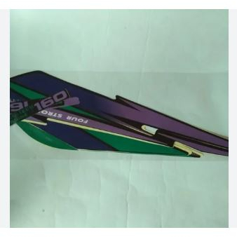 striping stiker GL pro 95 hijau ungu