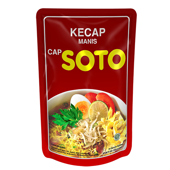 

ABC Kecap ManisSoto Ref 520ml