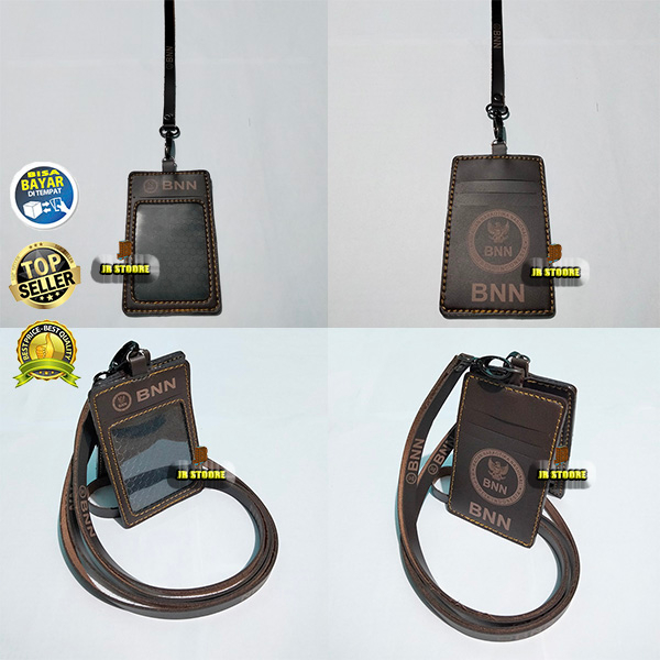 

Tempat Id Card BNN Gantung Kalung Kulit / Id Card Holder Bnn Kulit / Name Tag Holder bnn kulit