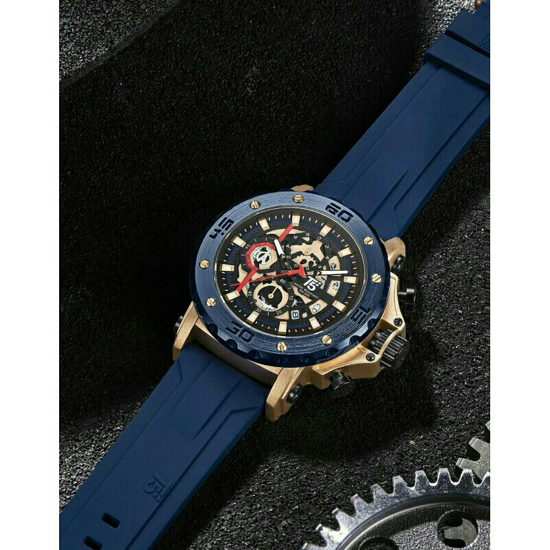 JAM TANGAN PRIA ORIGINAL T5 H3914 G CHRONOGRAPH WR30M PLUSBOX PAPERBAG T5