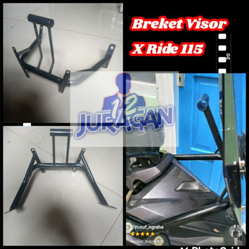 Breket Visor X Ride 115 X Ride Old