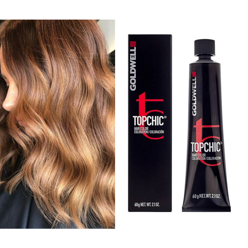 Goldwell Topchic Hair Color 60ml & Oxydant 12ml Kode 4MG