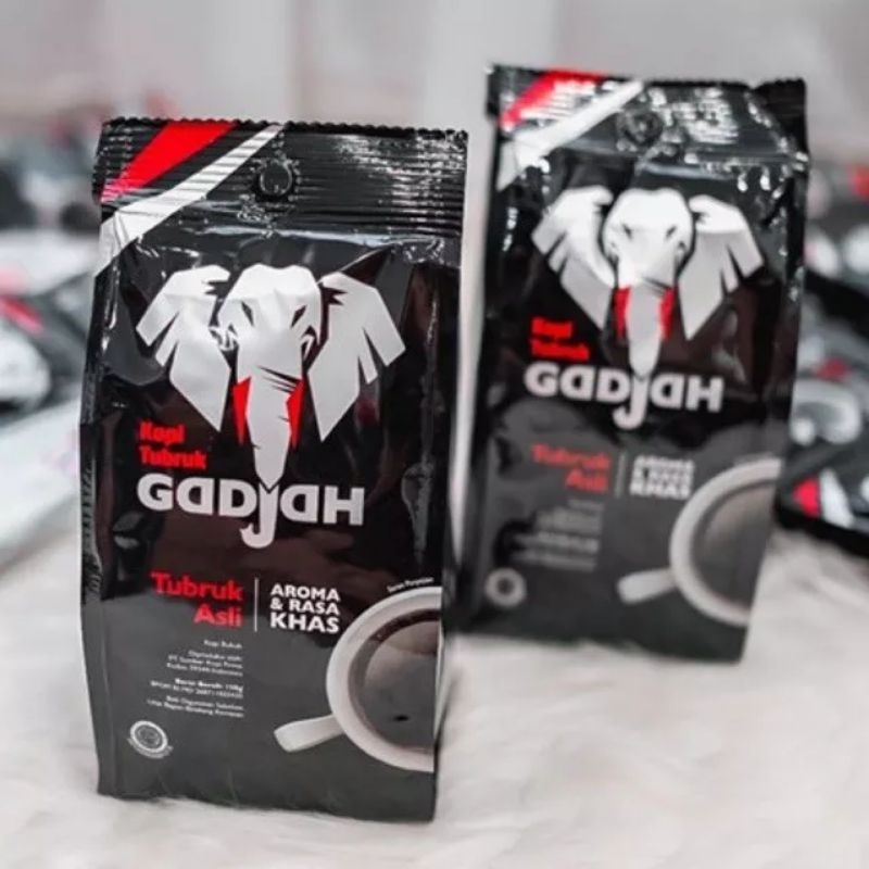 

87 - New!! Kopi Tubruk Gadjah Kopi Hitam Kemasan Pouch 150gr