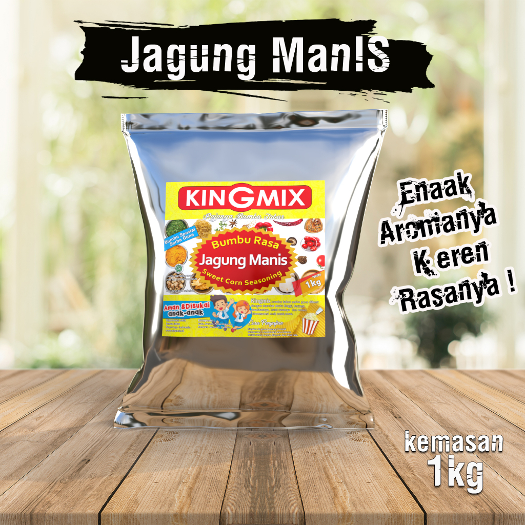 

Bumbu Tabur Rasa Jagung Manis KING MIX 1 KG PREMIUM