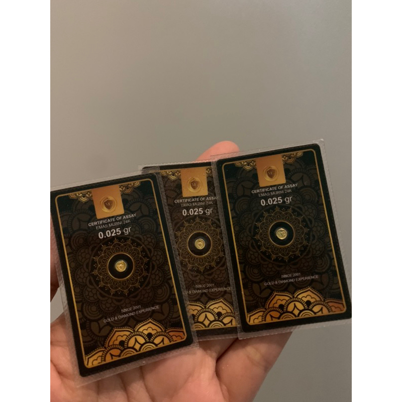 Emas Mini Gold 0,025 gram