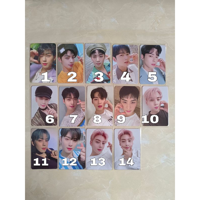 Photocard PC Cha Eunwoo ASTRO