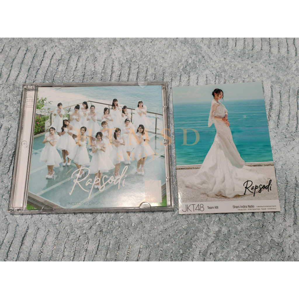 CD+DVD Rapsodi JKT48 - PP Shani Indira Natio VERY RARE