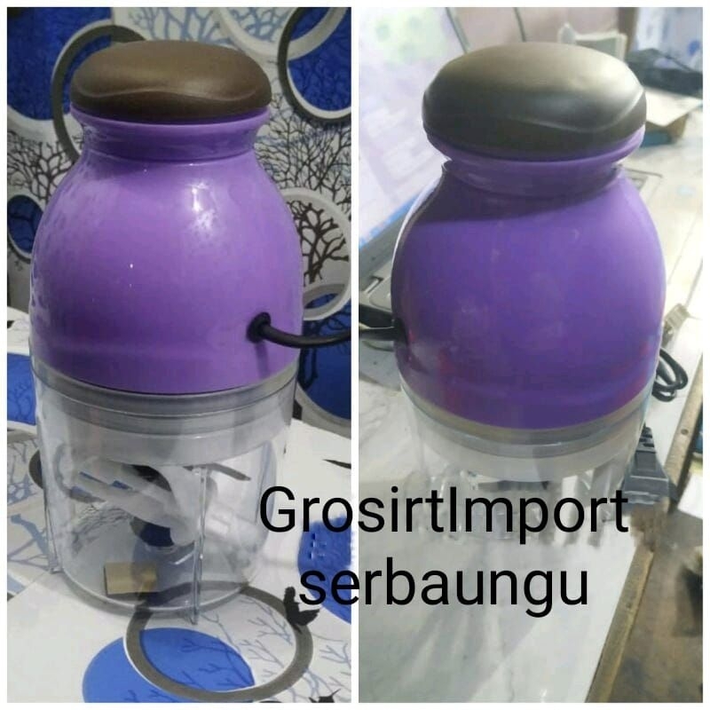 serbaungu Blender Kapsul Ungu / Purple Capsule Cutter / Blender Bumbu Mpasi