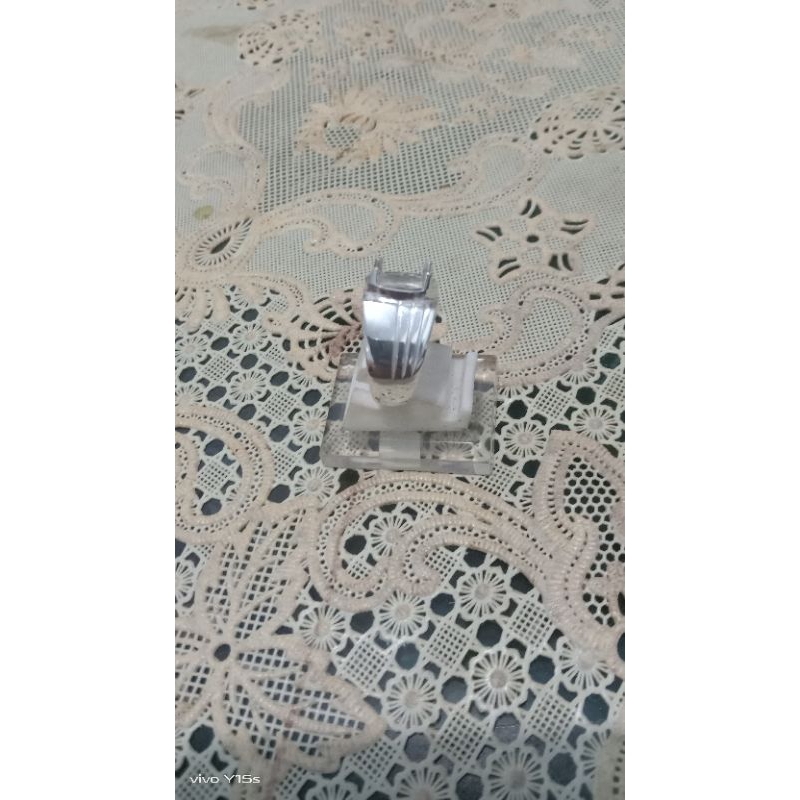 emban cincin perak 925 handmade model kotak untuk batu oval dan bulat02