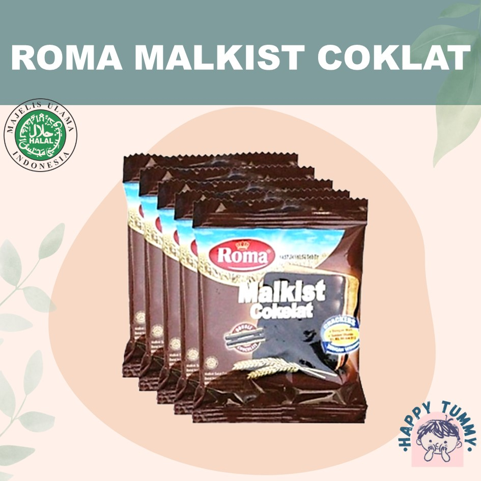 

Roma Malkist Coklat 17 gr. PAK