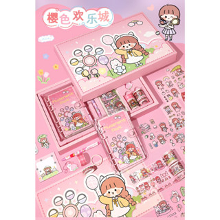 

Washi Tape Gift Box Cute Girl Set Buku